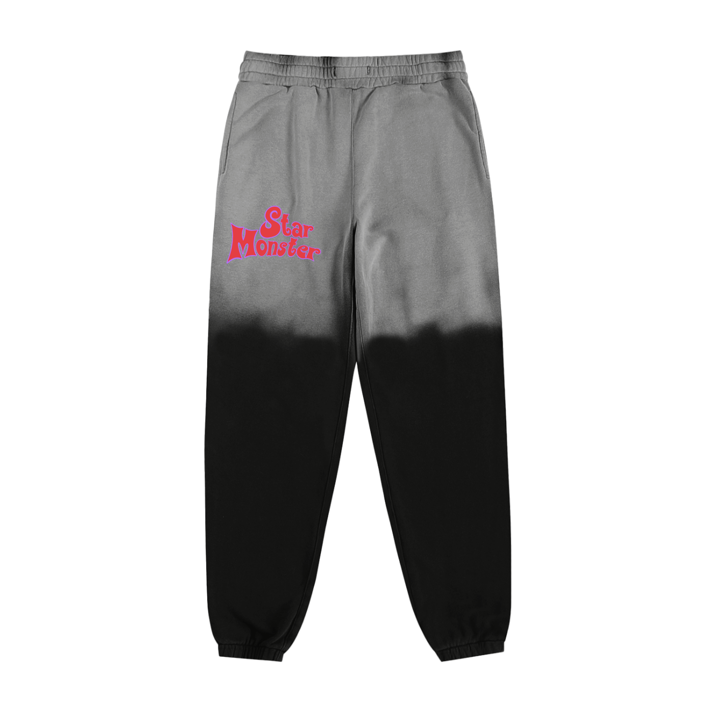 STAR MONSTER 1ST EDITION "CRUNCHIFAM" Sun Fade Gradient Drawstring Sweatpants