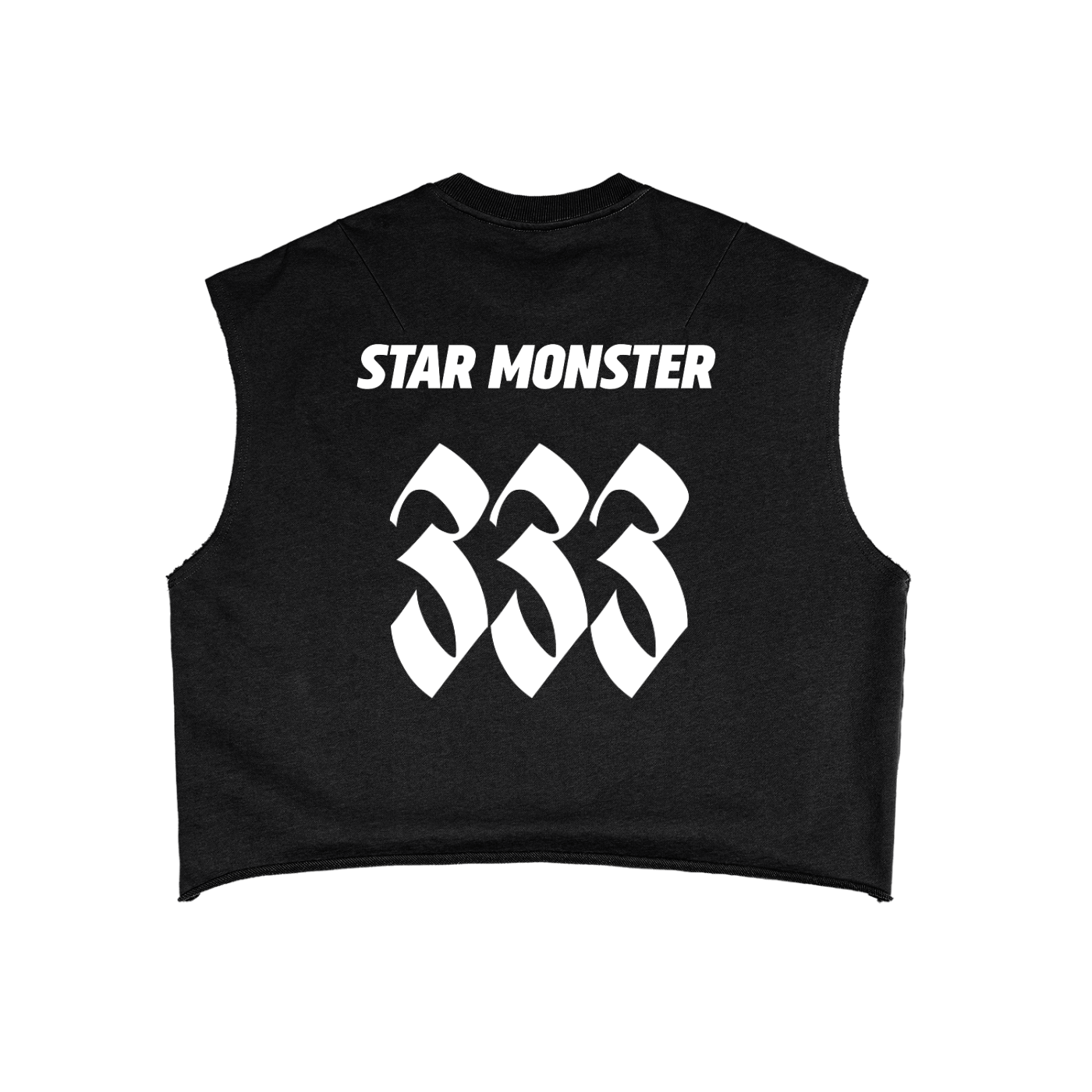STAR MONSTER 1ST EDITION "333" French Terry Boxy Tank Top