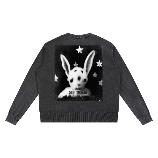 Mineral Wash Oversized Sweater