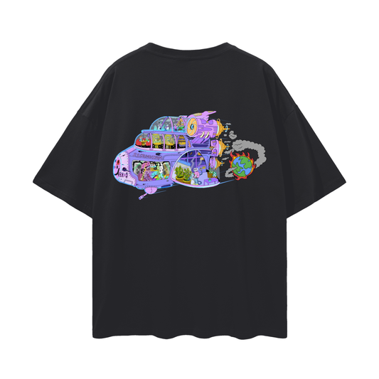 Star Monster S.S. Crunchifam Oversize Deep Drop Shoulder Tee - 190 GSM