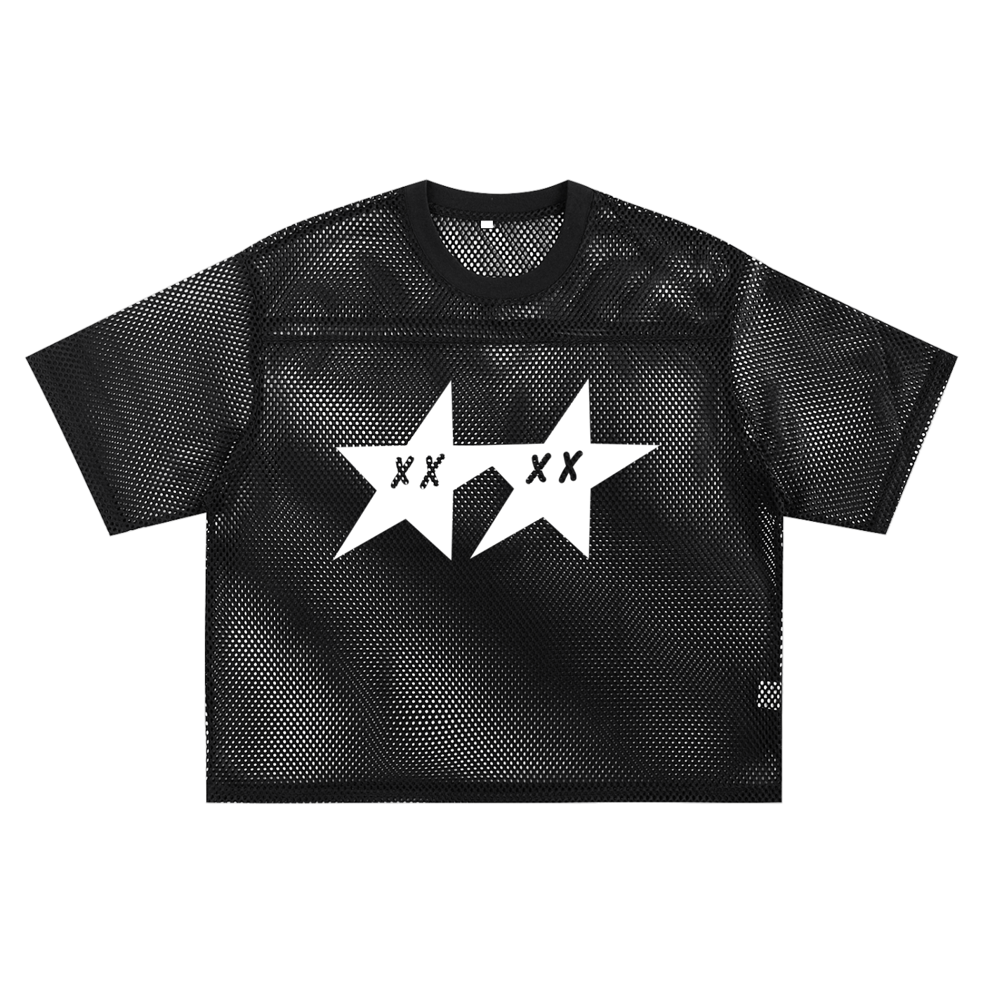 STAR MONSTER 1ST EDITION "333" See-through Boxy Net T-shirt