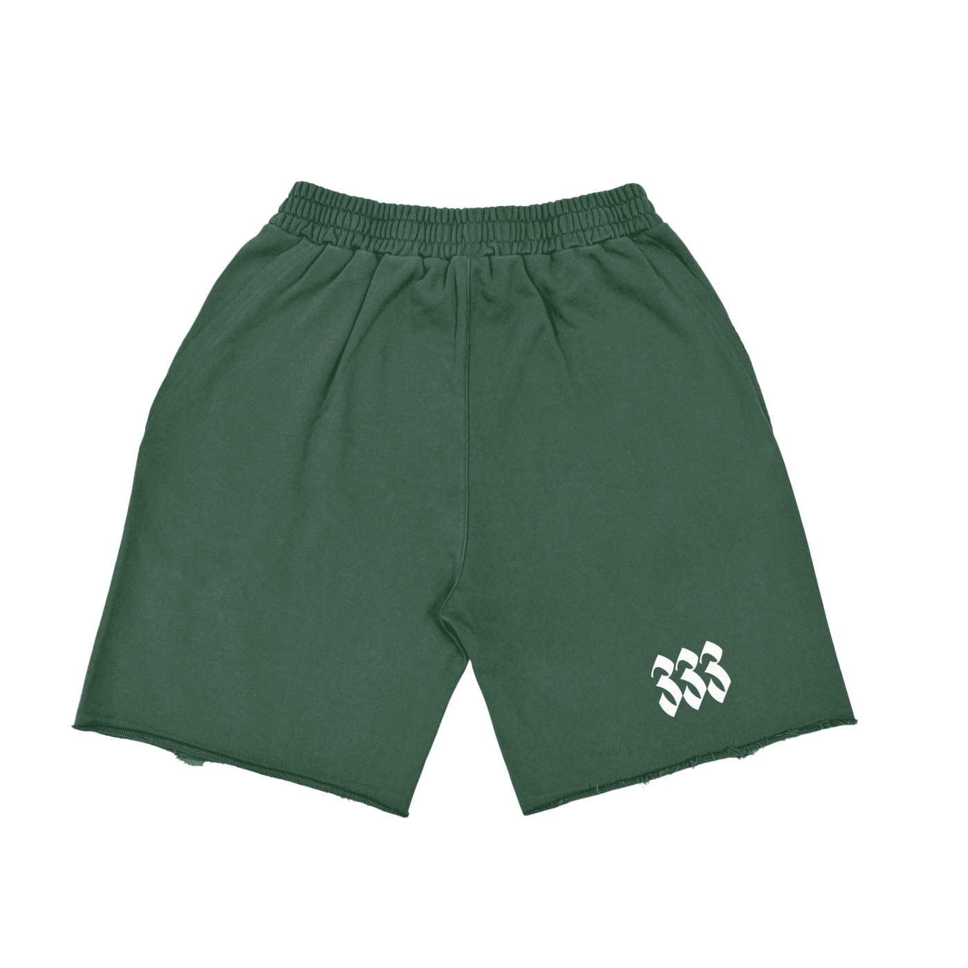 Vintage Washed Tiger Stripes Short Pants