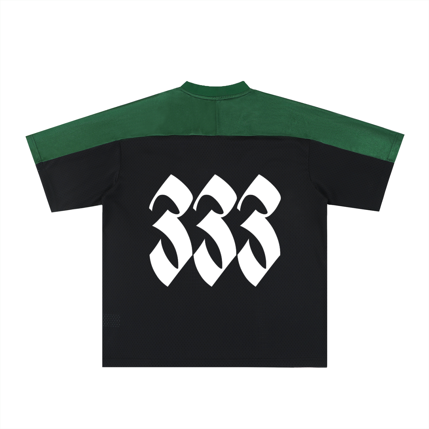 Oversized Mesh V-Neck Soccer Jersey