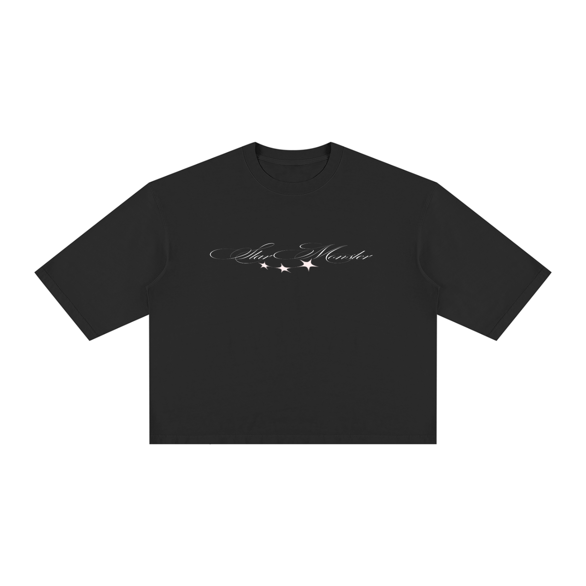 Star Monster Eclipse Unisex Vintage Wash Boxy T-Shirt