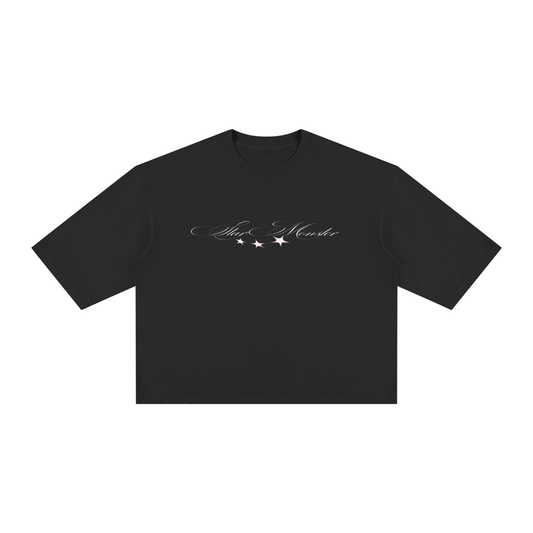 Star Monster Eclipse Unisex Vintage Wash Boxy T-Shirt